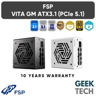 FSP Vita GM ATX3.1 PCIe 5.1 80 Plus Gold Full Modular ATX Power Supply PSU 850W/1000W