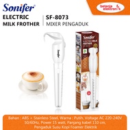 SONIFER SF-8073 Electric Milk Frother Mixer Pengaduk Susu & Kopi
