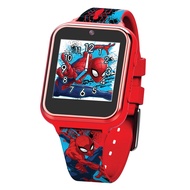 Accutime Kids Marvel Spider-Man Red Educational Learning Touchscreen Smart Watch Toy for Boys, Girls, Toddlers - Selfie Cam, Learning Games, Alarm, Calculator, Pedometer