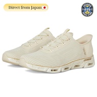 Skechers Slip-Ins Glide-Step Gratify Women's 104610 White Sneaker Slip-Ons (23.0-25.0 cm)