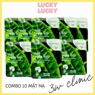 COMBO 10 Pieces 3W Clinic Mask