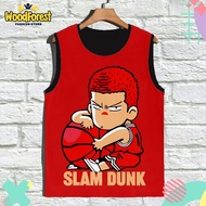 Slam Dunk v2 Kids Singlet Anime Slam Dunk 3D Printing Manga Kids Singlet for Ages 1-12 Years - WoodF