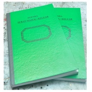 (1 pcs) agenda book with insert out of 100 | 200 sheets