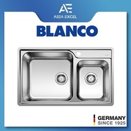 BLANCO LEMIS XL 8-IF 82CM DOUBLE BOWL STAINLESS STEEL KITCHEN SINK