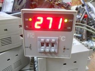 FTC 溫度控制器 FC703 指撥設定 數字顯示 72*72mm PT100 0-200度 (D2)