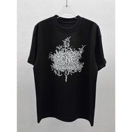 Acne Studios Short Sleeves Men Women T shirt Coat Black White Printing Oversize O-Neck Cotton Summer