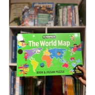 FunFactorys: The Solar System Book & Jigsaw Puzzle world map human body Children's Books Activity Bo