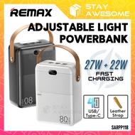 REMAX Camping Portable 80000mAh Type C USB Output Fast Charging Powerbank With Flashlight SARPP118