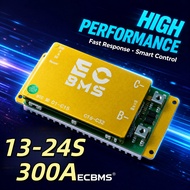 ECBMS Smart BMS 36S 128V 300A LiFePO4 High Current BMS Over-discharge Protection Orig