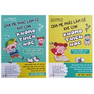 Book - Combo of 2 books What parents should do when their children don't like to learn - 5 Steps to 