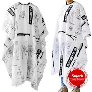 Salon Barber Hairdressing Cape Hair Cutting Shawl Non-stick Tops Shop Coat Barber Waterproof T8n3