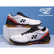 Yonex Power Cushion 65Z3 White red Badminton Shoes For Men Women high quality Badminton Shoes（spike)