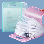 / Folder Bag File Bag Handle Folder File Clear Holder Waterproof Multi Layer Document Bag A4 Folder 