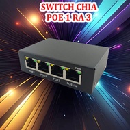 PoE Extender 1 to 3 splitter (Metal case), Poe splitter, poe splitter switch