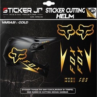 FOX Helmet Cutting Sticker - FOX JP-02 Trail Helmet Sticker