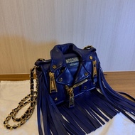 Moschino Biker Bag Fringes 流蘇騎士包