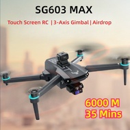 Upgraded Touch Screen RC ZLL SG603 MAX Drone with Professional 8K HD EIS Camera GPS Return Home Brus