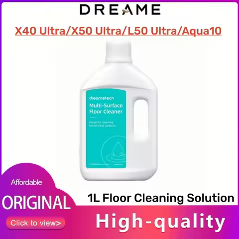 Original Dreame X50 Ultra Cleaning Solution Floor 1000ml For Aqua10,X40 Ultra,L50 Ultra,L40S Ultra,L