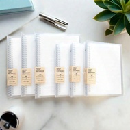 WENGU Binder Loose Leaf Notebook A5 B5 Transparent IronRing (B-0100)