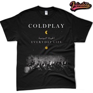 Coldplay Everyday Life Baju Tshirt Microfiber