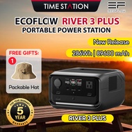Ecoflow River 3 Plus Portable Power Station Solar Battery Powerbank Generator Portable Power supply 