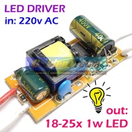 LED Driver 18 - 25x 1W in 220V out 54-85V Power Supply Lighting Lamp Power Adapter