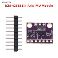 shopifyle High PerformanceICM-42688 Six-Axis IMU Module 6-Axis Attitude Sensor Module Supports IIC S