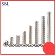 Nickel-plated cross head screw, pan head screw M1-M6 * L2-50mm 【SS-HX】