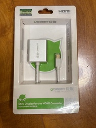 UGREEN 綠聯 Mini DP 轉hdmi