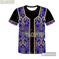 fashion Gawai_Gawai 2025 Tshirt Baju Microfiber Jersi Jersey Sublimation Tshirt Jersey TY