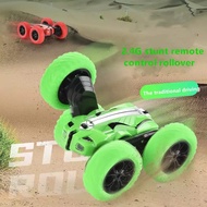 [SG Local] Kids Toy 2.4G Remote Control Stunt Racing Car Birthday, Christmas Day, Children’s Day Gift