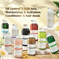 KOSENZE HAIR CARE SERIES Treatmet Hair Loss Scalp Tea tree charcoal Ultra Repair Energizing Shampoo 