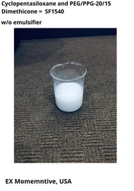 Cyclopentasiloxane and PEG/PPG-20/15 Dimethicone = SF 1540 (1000 gr)