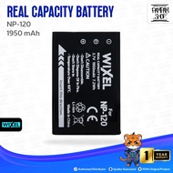 WIXEL Baterai Kamera NP-120 for FujiFilm FinePix 603 F10 F11 M603 Zoom Contax Tvs Digital Pentax Opt