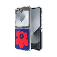 เคสมือถือ MARIMEKKO Case IML for Samsung Galaxy Z Fold6 - Blue/Red  Grey/Silver