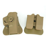 Right Hand G-lock 17 19 Holster Double Magazine Pouch Tactical Case Pouch G19X G18c gen3