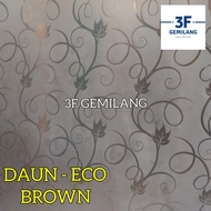 GATOR - Fiber Plastik Penutup Pagar Motif Daun ECO Meteran - 3F GEMILANG