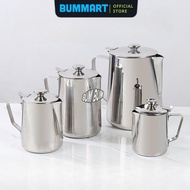 304 Stainless Steel Bottle with Lid 600ml/900ml/1400ml/2000ml - Luxurious Stainless Steel Liquid Cof