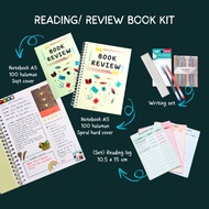Journaling Book/Review Book/Book Log Journal Book/ Review Book Kit