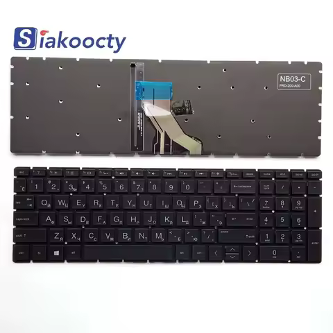 Replacement Keyboard for HP HP 15-DA 15-CX Shadow Wizard 4 15-DB -DX TPN-C136 C135 C13