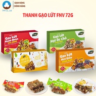 FnV brown rice bar 72g, many flavors breakfast bar energy bar protein bar