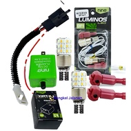 MATA T10 T15 TURN SIGNAL LIGHTS 2 MODE PACKAGE TURN SIGNAL LIGHTS + 54 EYES TURN SIGNAL FOR T10 T15 