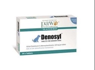Paw Denosyl  寵物肝臟保給品  30粒  (貓、狗適用) Medium size 6-15.9kg 225mg