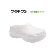 👨รองเท้าแตะ (OOFOS) OOahh Black รองเท้าเพื่อการฟื้นฟู - OF3885