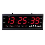 Jinhengนาฬิกาดิจิตอล นาฬิกาติดผนัง LED Number Clock ขนาด 50x20x5cm. รุ่นJH-4819 หนาแข็งแรง ทนทานน พร