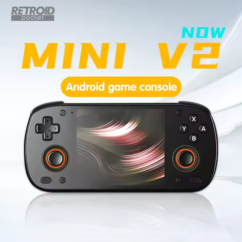 Retroid Pocket RP MINI V2 Handheld Game Console 3.92" AMOLED Screen 4000mah Hall Effect Joystick SD8