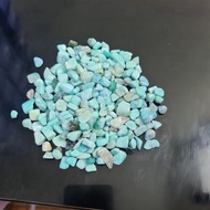 AMAZONITE CHIPS 7-12MM PACKAGE 500GRAMs