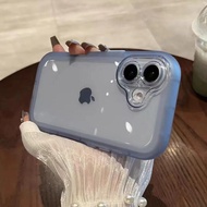 เคสศัพท์ทรงวงรีใสสีเหลือง Ins ดีไซน์เรียบง่าย เหมาะสำหรับ XSmax XS/X XR 7P/8P/7/8 16 Plus 15 14 13