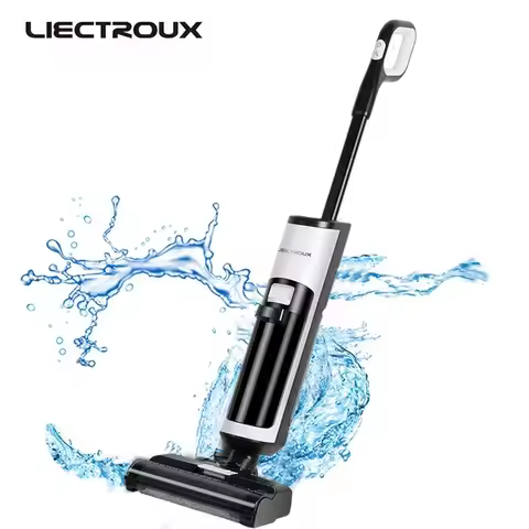 Liectroux i7Pro Cordless Vacuum Cleaner for Wet And Dry Cleaning, Smart Washing for Home Multi Surfa