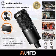 Audio Technica AT2020 Studio Condenser XLR Microphone 麦克风 (Content Recording, Karaoke Livestream etc